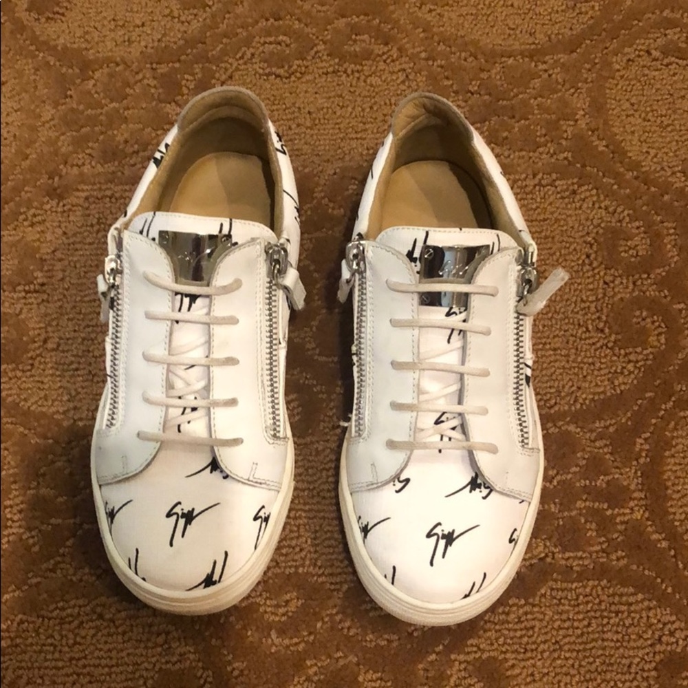 Giuseppe Zanotti Boys White Low-top sneaker